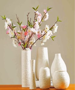 Pottery Vases Decoration paint by numbers