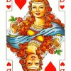 Queen Of Hearts Card paint by numbers