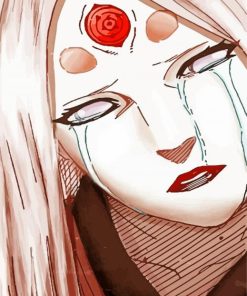 Sad Kaguya Ōtsutsuki paint by numbers