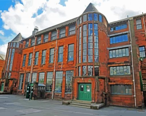 Scotland Street School Museum paint by numbers