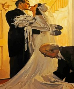 The Wedding paint by numbers