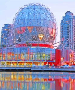 Vancouver Science World paint by numbers