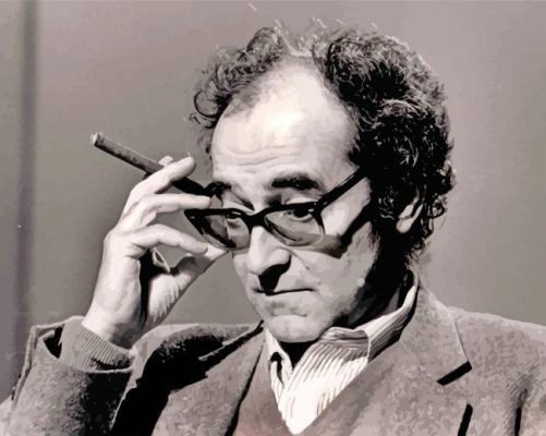 Jean Luc Godard paint by numbers