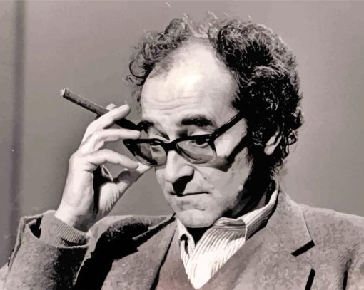 Jean Luc Godard paint by numbers
