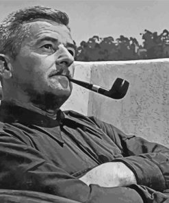 William Faulkner paint by numbers