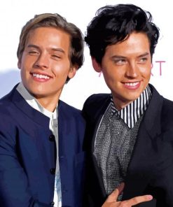 The Actors Dylan And Cole paint by numbers