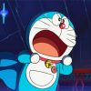 Angry Doraemon Cat paint by numbers