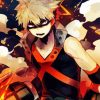 Angry Bakugo Anime paint by numbers