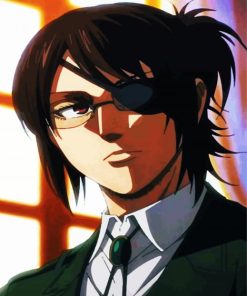 Hanji Zoe Anime Girl paint by numbers