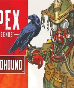 Bloodhound Apex Legends paint by numbers