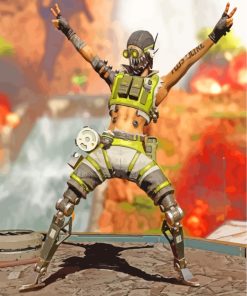 Octane Apex Legends Character paint by numbers