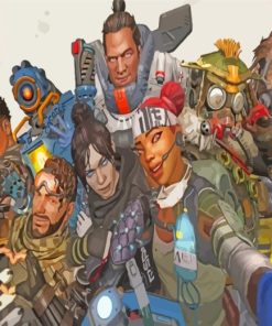 Apex Legends Characters paint by numbers