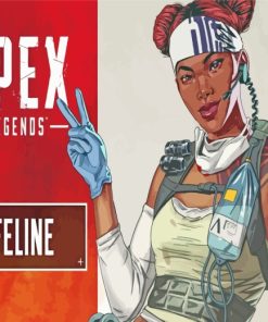 Lifeline Apex Legends paint by numbers