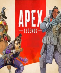 Apex Legends Video Game paint by numbers