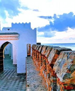 Asilah Moroccan City paint by numbers