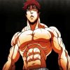 Baki Anime Boy paint by numbers