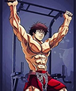 Baki Training paint by numbers