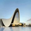 Heydar Aliyev Centre Building paint by numbers