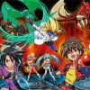 Characters Of Bakugan Battle Brawlers paint by numbers