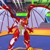 Bakugan Battle Brawlers Dragon paint by numbers