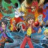 Bakugan Battle Brawlers Anime paint by numbers