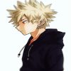 Katsuki Bakugo Side Profile paint by numbers