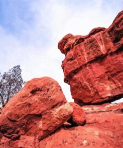 Balanced Rock Denver paint by numbers