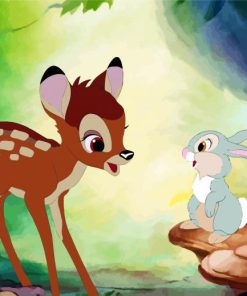 Bambi And Thumper paint by numbers