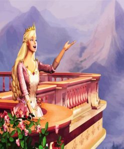 Barbie Princess paint by numbers