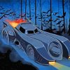 Batman Batmobile Car paint by numbers