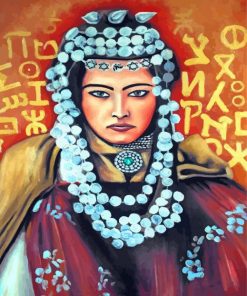 Beautiful Berber Woman paint by numbers