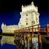 Belem Tower Water Mirror paint by numbers