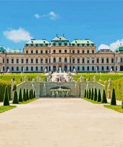 The Belvedere Palace paint by numbers