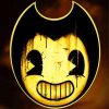 Bendy Character Head paint by numbers