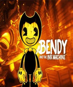 Bendy And The Ink Machine paint by numbers