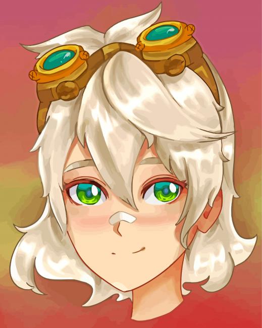Bennett Character Art paint by numbers