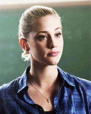 Betty Cooper Character paint by numbers