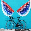 Bicycle Wings paint by numbers