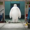 White Baymax Robot paint by numbers