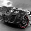 Aesthetic Black Bentley paint by numbers