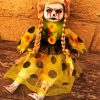 Blond Creepy Doll paint by numbers