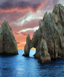 Cabo San Lucas paint by numbers