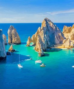 Cabo San Lucas Seascape paint by numbers