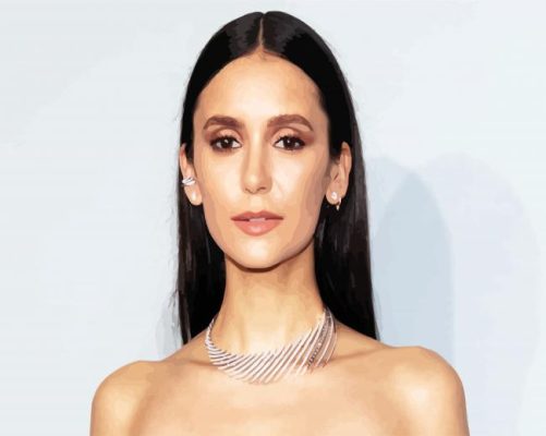 The Canadian Nina Dobrev paint by numbers