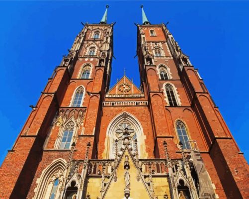 Cathedral Of St John The Baptist paint by numbers