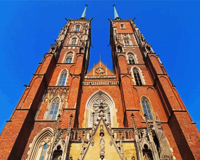 Cathedral Of St John The Baptist paint by numbers