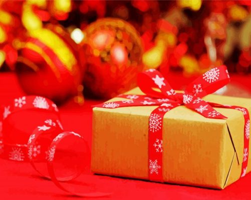 Christmas Gift paint by numbers