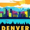 Colorado Denver Poster paint by numbers