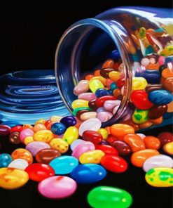 Colorful Candies paint by numbers