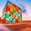 Colorful Cube Malaga paint by numbers